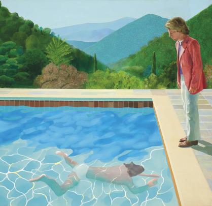Le Belmont -  David Hockney, 25