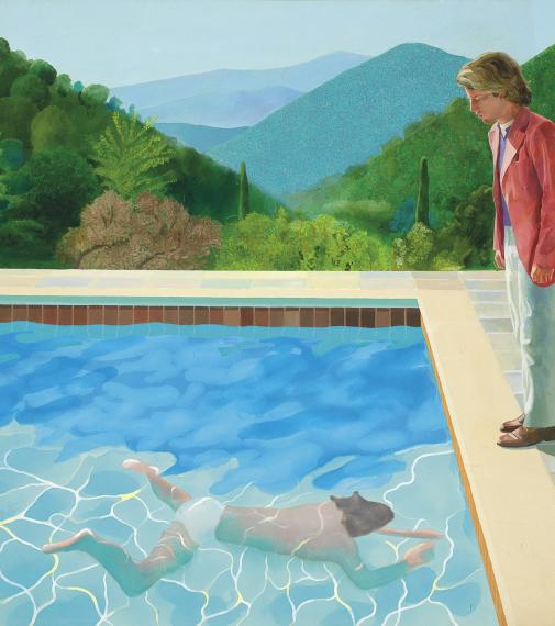 Le Belmont -  David Hockney, 25