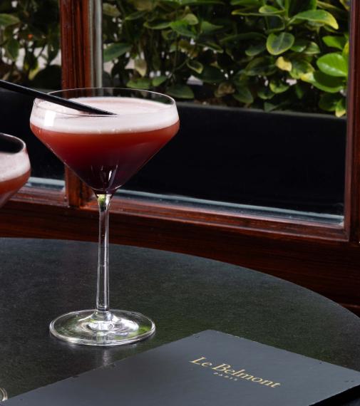 Le Belmont Paris - Le Cocktail du Mois au Bar de l'Hôtel