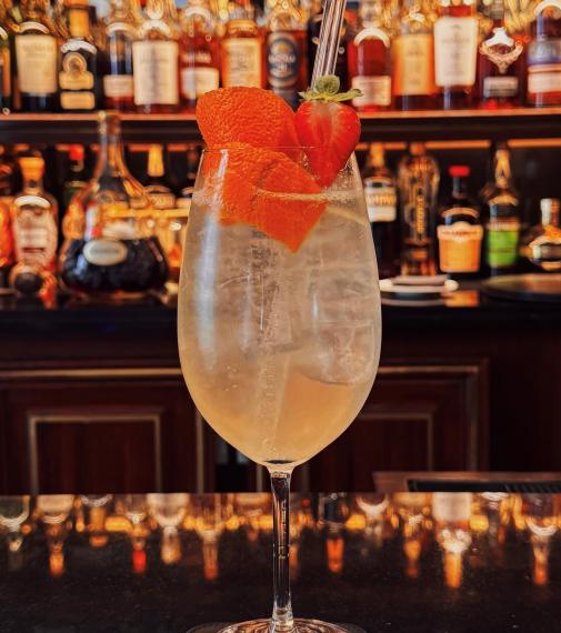 Le Belmont - ‘Champagne Bastille’ cocktail of the month