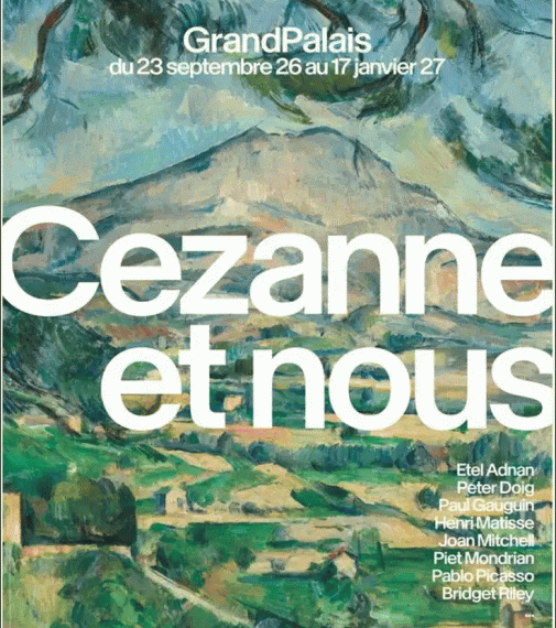 Discover at the Grand Palais: Cezanne et nous